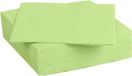 Color Party diner/feest servetten - 30x - limegroen - 38 x 38 cm - papier - 3-laags