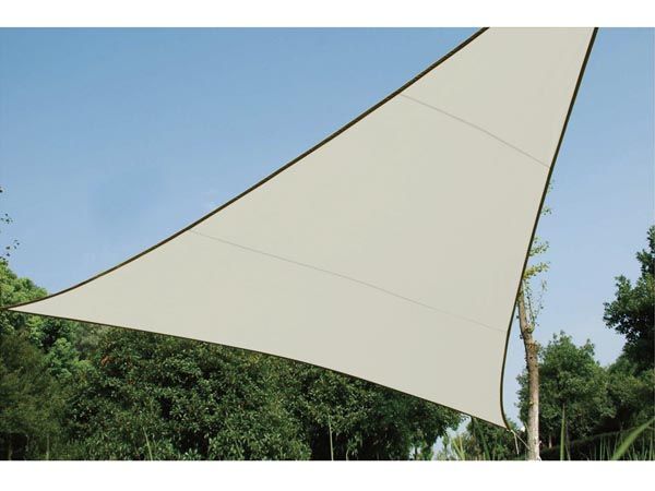 Perel GSS3360 - Schaduwdoek - Crème - 360x360x360cm