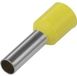Merkloos / Sans marque TRU COMPONENTS 1091278 Adereindhulzen 6 mm² Deels geïsoleerd Geel 100 stuk(s)