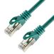 Netwerkkabel S/FTP PIMF Cat. 7 0,25 meter groen patchkabel Gigabit Ethernet LAN DSL CAT7 kabel