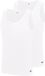 adidas Originals 2PK Tank Top - Comfort Cotton Rib - Slip Homme - 2x blanc