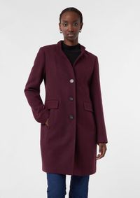 comma Outdoor-Mantel Dames Bordeaux Polyester Maat 42