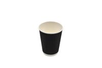 Vaso Gezondheid en persoonlijke verzorging Vaso De Papel Corrugado Negro 12 Oz (360Ml)25und