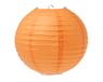 Atosa-50740 Atosa Lantaarn, 26 cm, Oranje, Eenheidsmaat