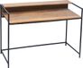 Happyment Bureau Classy - Met plank - Mangohout - Kaptafel - Bruin metalen Frame - 51x109x79 cm