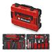Einhell boîte à outils, set de déménagement, 79 pièces (noir/rouge)