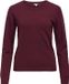Object Trui Objthess L/s O-neck Knit Pullover N 23034469 Windsor Wine/melange Femme Taille - S
