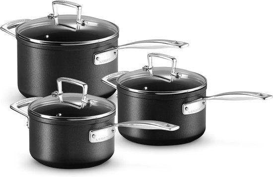 Le Creuset anti-aanbak hapjespan met tegengreep, 26cm - vernieuwde laag