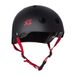 S-ONE Casque LIFER Noir Mat Strap Rouge