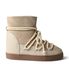 Inuikii Classic Wedge Bottes en Cuir Beige
