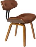 Dutchbone Blackwood Eetkamerstoel Walnootkleur/ Bruin