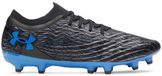 Under Armour Magnetico Pro 5 FG Voetbalschoenen Unisex Volwassenen Zwart/Titanium Grijs/Blauw Atlantis Maat 45