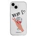 ERT GROUP mobiel telefoonhoesje voor Apple Iphone 14 origineel en officieel erkend Babaco patroon XOXO 001