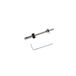 Kruitbosch Zwolle B.V. KABED XLC STELTAPEIND 4,5 mm LAITON BRX100