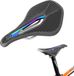 Merkloos Selle de vélo - Unisexe - Ergonomique - Ventilée - Légère - Gris