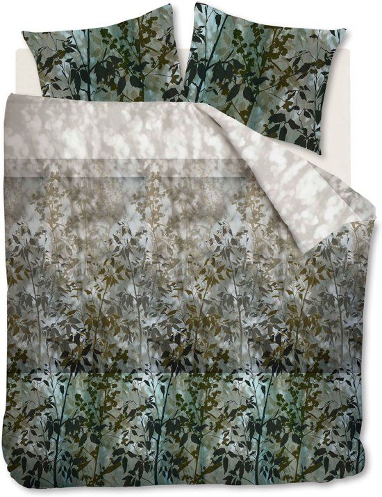 Beddinghouse Elaina Dekbedovertrek Groen - 200x200/220 cm