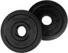 Tunturi Halterschijven - 2x0,5kg - 30mm - Rubber