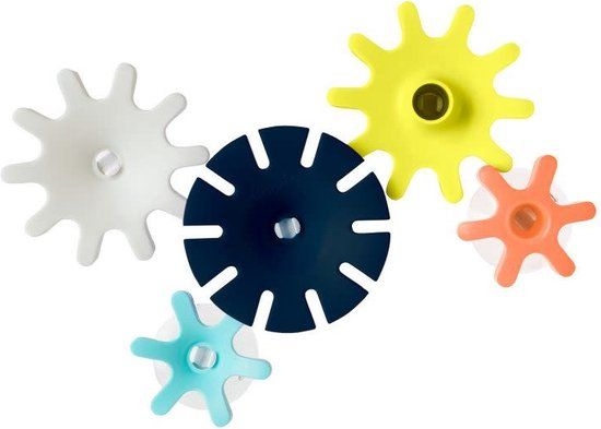 Boon Cogs Tandwieltjes Speelset (5 stuks) - Badspeelgoed - Multicolor