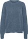 Vero Moda VMBOOM LS O-NECK Trui - China Blue/melange - Dames - XS
