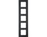 Berker 10156626 Raam 5-voudig B.7 Antraciet Mat
