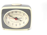 Kikkerland - Classic Alarm Clock - Wekker - Antraciet Grijs
