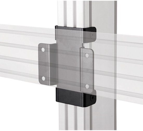 B-Tech BT8380-JPK Wandplaat Zwart Staal