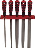 Teng Tools Vijlenset 5dlg op muurrek WRFL05
