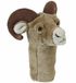 Daphne's Headcovers Bagboy Daphne Headcover Driver Ram Beige Bruin Fleece