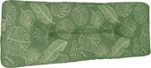 vidaXL Palletkussen 120x40x12 cm stof bladpatroon