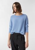 comma Strickpullover blauw