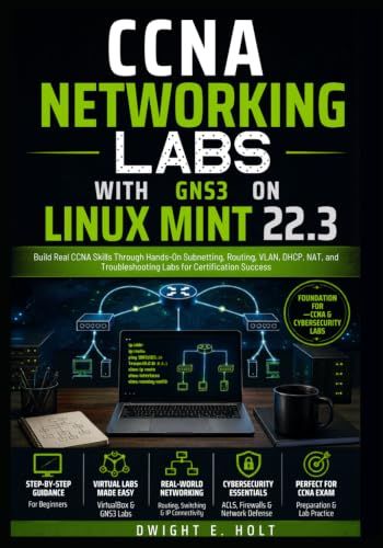 CCNA Networking Labs with GNS3 on Linux Mint 22.3