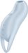 Satisfyer Pocket Pro 1 Vibrateur à pression d'air pour femmes, Bleu clair