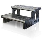 Gre SPAL2 Opstapje voor Spa, 34 cm Bruin 81 x 92 x 206 cm