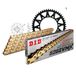 Kettingset DID Kettingset staal 520ZVM-X / 112 eindeloos voor Honda XR R 600 cc bj. 1988-1990