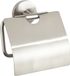 Wenko Toiletrolhouder Cuba Cover Matzilver RVS