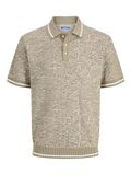 JACK&JONES JPRBLUZACK STRUCTURE KNIT POLO SS LN Heren Polo Mermaid XXL