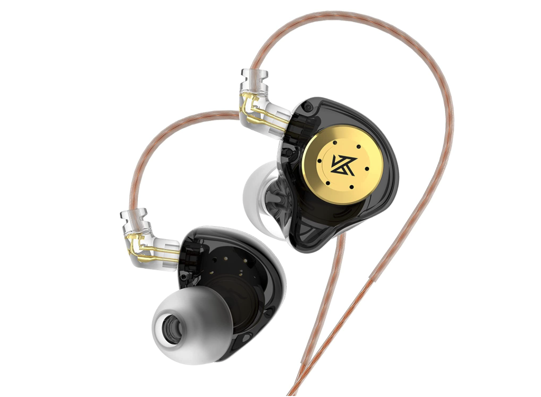 KZ Audio KZ EDX Pro - Hybride In-ear Monitor oordopjes - Zwart Zonder microfoon