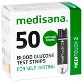 Medisana MediTouch2 Bloedglucose teststrips - 50 stuks