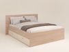 Vente-unique Cadre de lit bois beige, naturel clair 160 x 200 cm