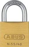 ABUS Slot 55 Hangslot messing 2856 Goud