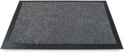 Merkloos Tapis de porte - PVC - anthracite - rectangulaire - 60 x 90 cm - paillasson résistant à la saleté