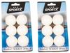 SportX Tafeltennis ballen - 48x st - 40 mm - Wit