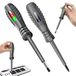 Merkloos Schroevendraaier spanningstester - 2 stuks - 2-in-1 - Met stroomtester en magnetische bits - 24 V tot 250 V