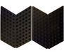 4R Quattroerre.it 18115 zijdelingse anti-slip tankbescherming Race Grip Evo, zwart, 16 x 5,5 cm, 4 stuks