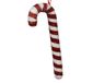 Decoris Sucre d'orge 30cm en plastique, couleur rouge 1 pièce