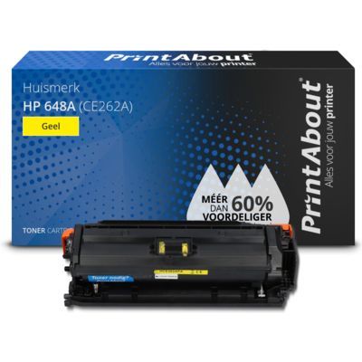PrintAbout HP 648A (CE262A) Compatible Toner - Yellow