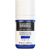 Liquitex Professional Soft Body - Verf - acrylverf - ultramarijnblauw (rode schakering) - transparant - satijn - 59 ml