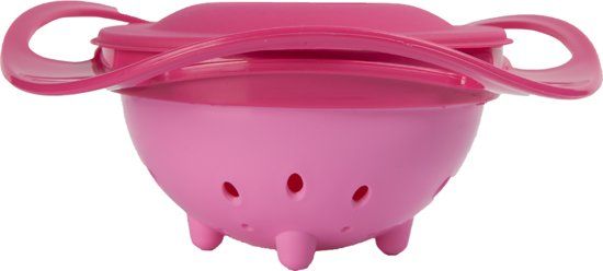 Baby Jem Babyjem Roze Amazing Kom 360 Degree Rotatie Met Klep Kind kom baby voeden BPA Vrij Leuk Functioneel Baby s voeden
