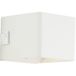 Brilliant Iseo - Oplaadbare wandlamp op accu draadloos - met bewegingssensor - IP44 - LED 4W - 300 Lumen - 3000K - met batterijen indicator - Wit