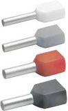 Klauke 87212 Dubbele adereindhulzen 1.5 mm² Zwart 1000 stuk(s)